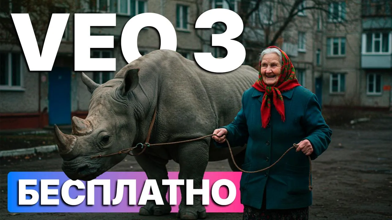 Veo 3 от Google бесплатно: лайфхак и гайд