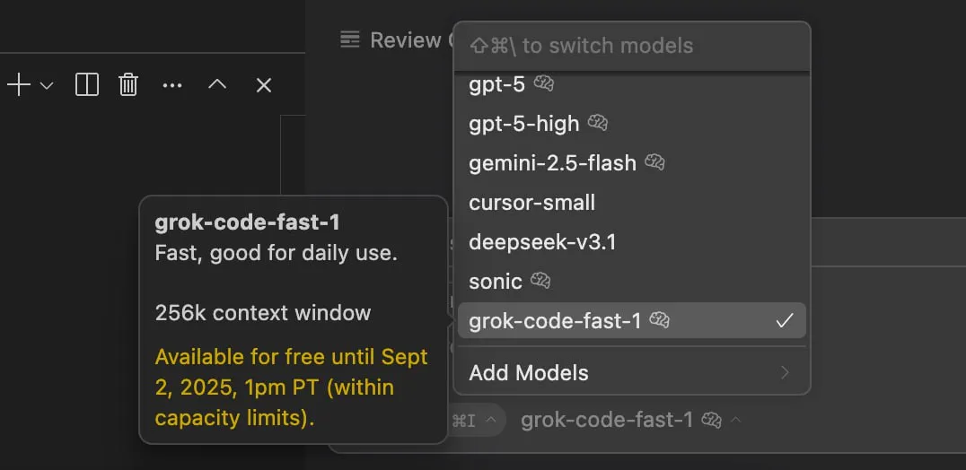 Grok Code Fast 1: xAI выпустила самую быструю модель для кода
